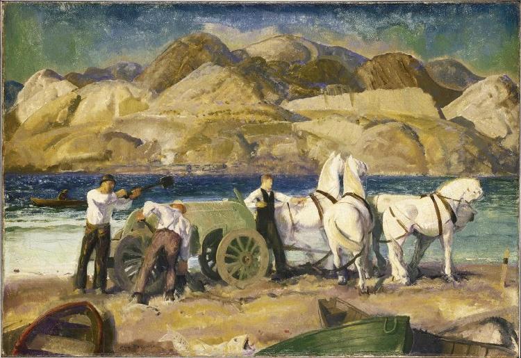 George Wesley Bellows Sand Cart China oil painting art
